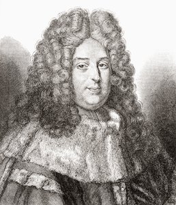 Jean Bouhier, 1673 - 1746. Franse magistraat, jurisconsultus, historicus, vertaler, bibliofiel en geleerde. Uit Les Heures Libres, gepubliceerd 1908. door French School