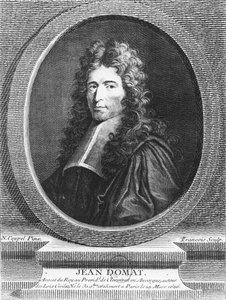 Jean Domat (gravure) door French School