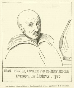 Jean Hennuyer, bisschop van Lisieux door French School