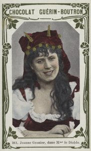 Jeanne Granier, in Madame le Diable door French School