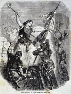 Jeanne Hachette in Beauvais in 1472 - in 