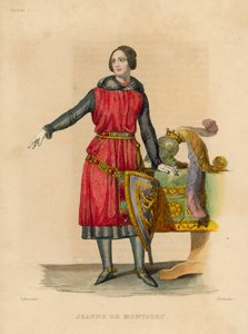 Jeanne de Montfort door French School