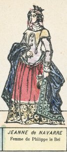 Jeanne van Navarra, Vrouw van Filips de Schone door French School