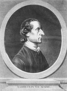 Johann Kaspar Lavater (gravure) door French School