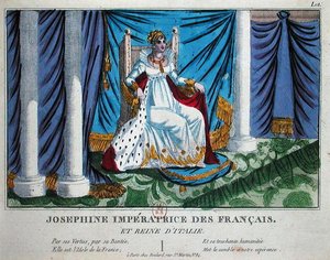 Josephine (1763-1814) Keizerin van de Fransen en Koningin van Italië door French School