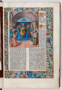 Josephus presenteert zijn boek aan keizer Vespasianus door French School
