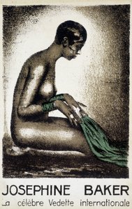 Joséphine Baker: de beroemde internationale ster. sd. door French School