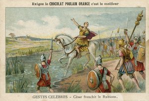 Julius Caesar steekt de Rubicon over, 49 v.Chr.