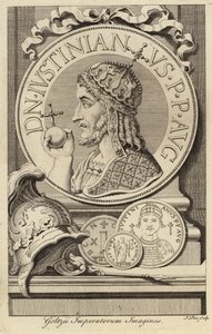 Justinianus I de Grote door French School