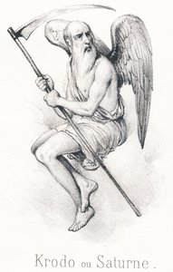 K Krodo of Saturnus: Zoon van Uranus en Tita