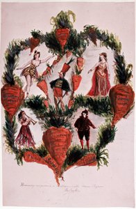 Koning Wortel, Operette van Offenbach - Bibl. document van de Opera