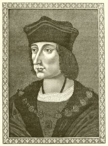 Koning Karel VIII door French School