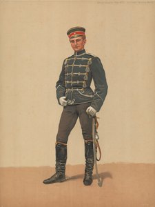 Konigs Husaren Regt No 7, Luitenant Interims Attila door French School