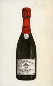 Krug champagne door French School