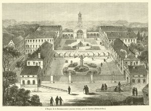 Het Hospice van de Dankbaarheid, Brezin huis, nabij Garches, Seine-et-Oise door French School
