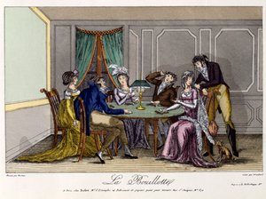 La Bouillotte, c.1810 door French School