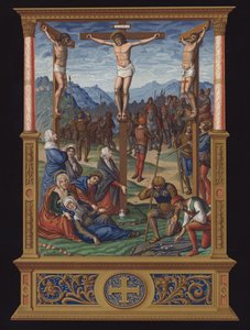 La Calvaire, Frans manuscript uit het einde van de 15e eeuw door French School