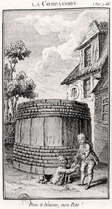 Het medeleven (gravure)