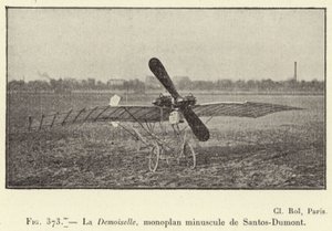La Demoiselle, monoplan minuscule van Santos-Dumont