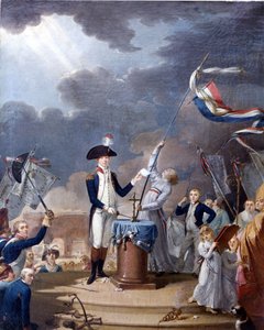 La Fayette legt de eed af op Federatiedag 19 juli