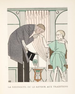 La Redingote pour le Retour aux Traditions, uit een collectie modeplaten
