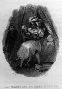 La marquise de pretintaille Chanson de Beranger in 