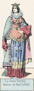 Koningin Berthe, Vrouw van Pepijn de Korte