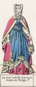 Koningin Isabella van Aragon, vrouw van Filips III