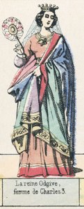 Koningin Odgive, vrouw van Karel III