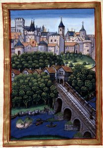 De stad Lyon - in 