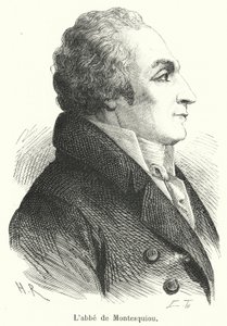 De abt van Montesquiou door French School