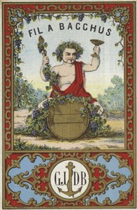 Label voor Fil a Bacchus door French School