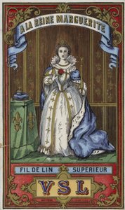 Label voor Koningin Marguerite draad