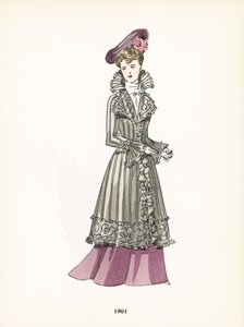 Damesmode, 1901