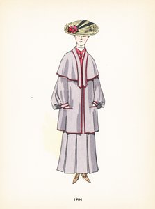 Damesmode, 1904