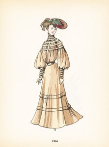 Damesmode, 1904 door French School