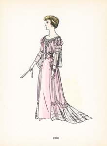 Damesmode, 1905 door French School