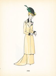 Damesmode, 1905