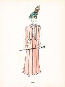 Damesmode, 1906