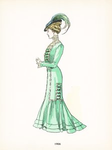 Damesmode, 1906 door French School