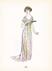 Damesmode, 1908