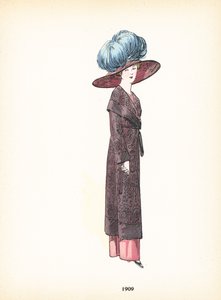 Damesmode, 1909