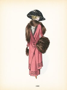 Damesmode, 1909