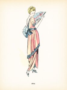 Damesmode, 1914 door French School