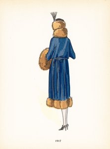 Damesmode, 1917