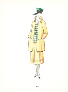 Damesmode, 1917