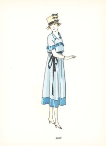 Damesmode, 1917