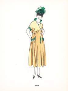 Damesmode, 1918