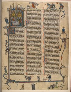Lancelot-Grail (The Prose Vulgate Cycle), Add MS 10294/1 f.1dr