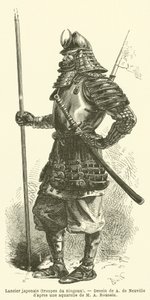 Japanse lansier, troepen van de Shogun door French School